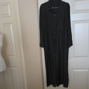 Olive Green Elegant Maxi Dress